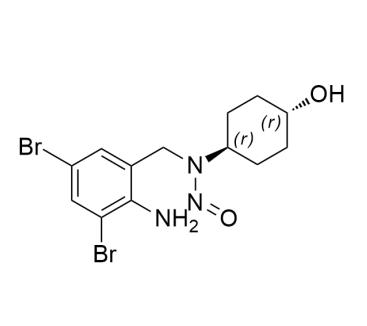 N-（2-氨基-3,5-二溴苄基）-N-（（1s，4s）-4-羟基环己基）亚硝酰胺