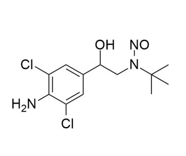 N-（2-（4-氨基-3,5-二氯苯基）-2-羟乙基）-N-（叔丁基）亚硝酰胺