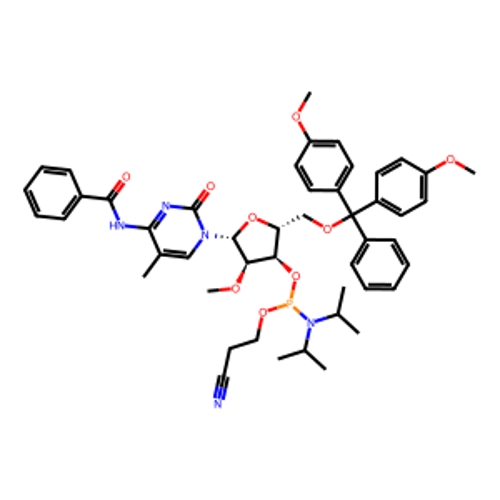 (2R,3R,4R,5R)-5-(4-苄氨基-5-甲基-2-氧嘧啶-1(2H)-基)-2-(双(4-甲氧基苯基)(苯基)甲氧基)甲基)-4-甲氧基四氢呋喃-3-基(2-氰基乙基)二异丙基磷脒