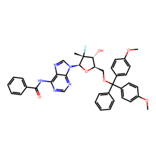 N6-benzoyl-5'-O-(4,4'-dimethoxytrityl)-2'-deoxy-2'-fluoro-2'-C-methyladenosine