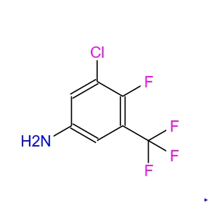 3-氯-4-氟-5-(三氟甲基)苯胺；914225-61-9