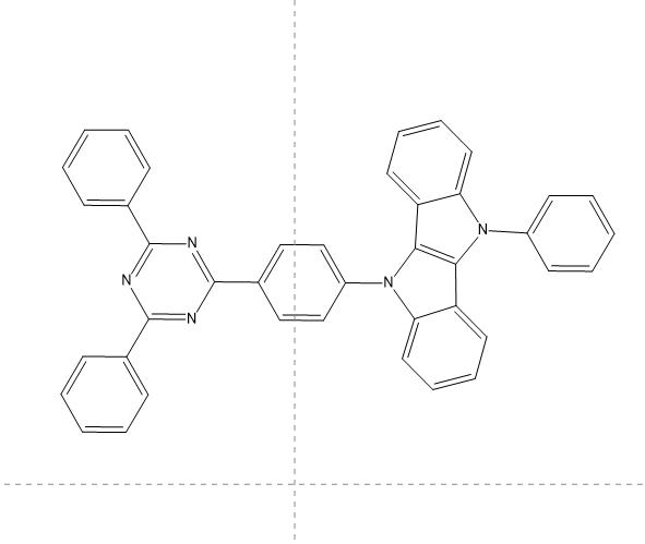 Indolo[3,2-b]indole, 5-[4-(4,6-diphenyl-1,3,5-triazin-2-yl)phenyl]-5,10-dihydro-10-phenyl-