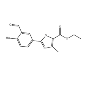 2-(3-醛基-4-羟基苯基)-4-甲基噻唑-5-羧酸乙酯