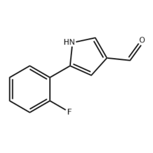 5-(2-氟苯基)-1H-吡咯-3-甲醛