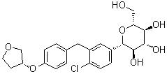 CAS 登录号：864070-43-9, (1S)-1,5-脱水-1-C-[4-氯-3-[[4-[[(3R)-四氢-3-呋喃基]氧基]苯基]甲基]苯基]-D-山梨糖醇
