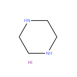 哌嗪氢碘酸盐