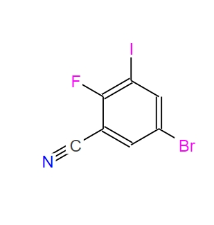Benzonitrile, 5-bromo-2-fluoro-3-iodo-