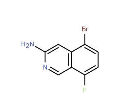 3-Isoquinolinamine, 5-bromo-8-fluoro-