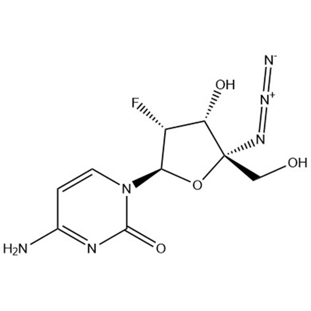4'-C-叠氮基-2'-脱氧-2'-氟胞苷；4'-C-azido-2'-deoxy-2'-fluoroCytidine；1145869-35-7