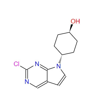 (1R,4R)-4-(2-氯-7H-吡咯并[2,3-D]嘧啶-7-基)环己醇