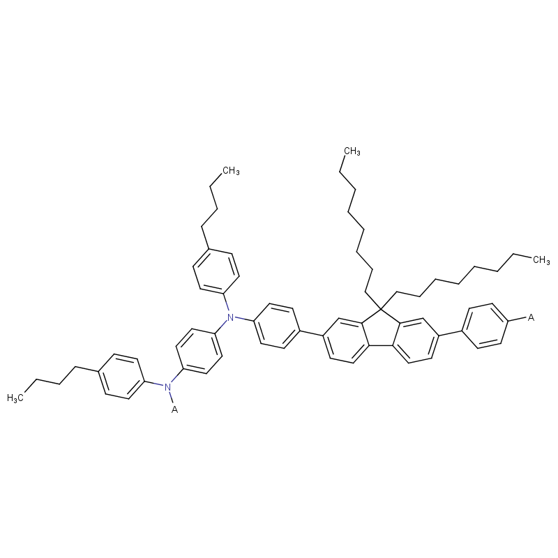 聚[(N,N’-(4-正丁基苯基)-N,N’-二苯基-1,4-苯二胺)-alt-(9,9-二正辛基芴基-2,7-二基)]
