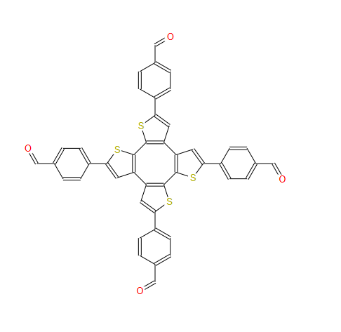 4,4',4'',4'''-(环辛并[1,2-B:4,3-B':5,6-B'':8,7-B''']四噻吩-2,5,8,11-四基)四苯甲醛