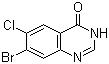 CAS 登录号：17518-98-8, 7-溴-6-氯-4(3H)-喹唑啉酮