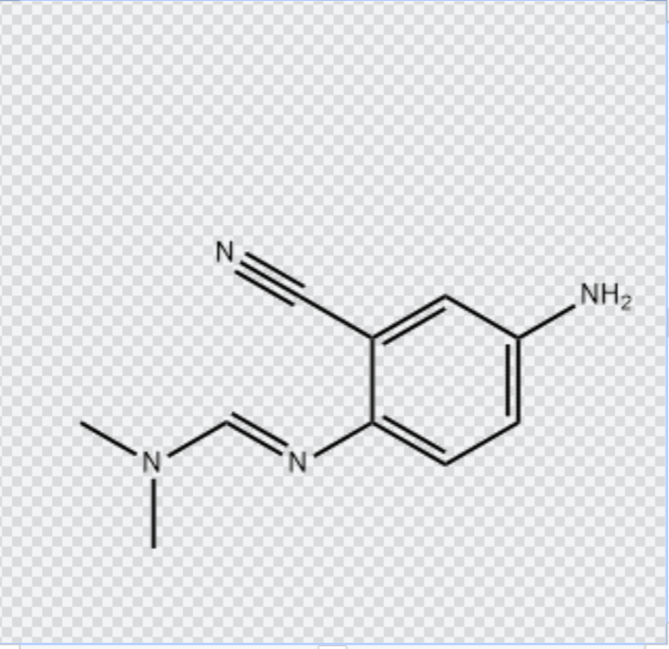 (E)-N'-(4-氨基-2-氰基苯基)-N,N-二甲基甲脒