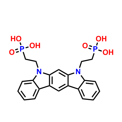 (吲哚并[2,3-b]咔唑-5,7-二基双(乙烷-2,1-二基))双(膦酸)