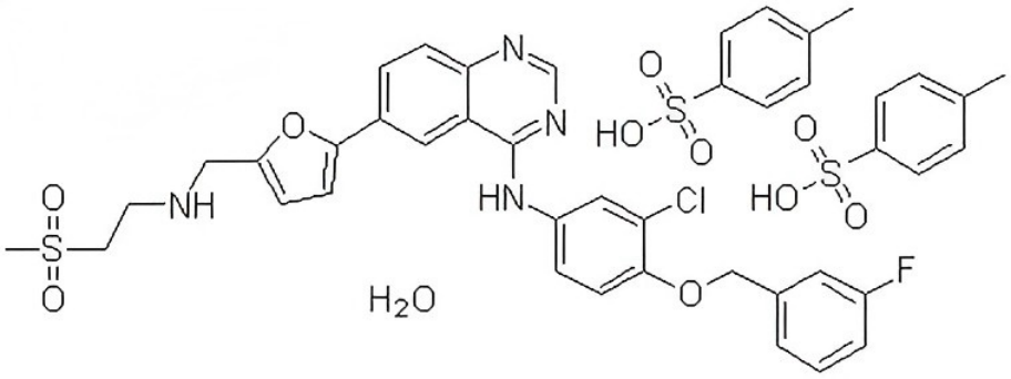 二对甲苯磺酸拉帕替尼一水合物