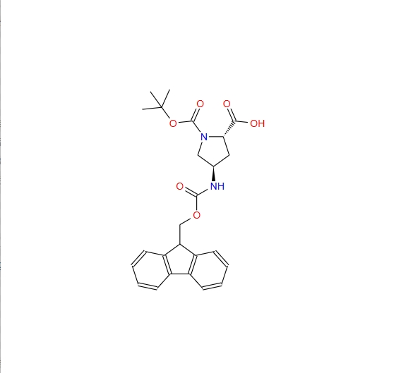 N-Boc-反式-4-(Fmoc-氨基)-L-脯氨酸