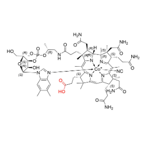 氰钴胺EP杂质A;氰钴胺USP杂质A;氰钴胺7β，8β内酯;维生素B12杂质A;VB12杂质A