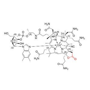 氰钴胺EP杂质B;氰钴胺USP杂质B;50-羧酸氰钴胺;维生素B12杂质B;VB12杂质B