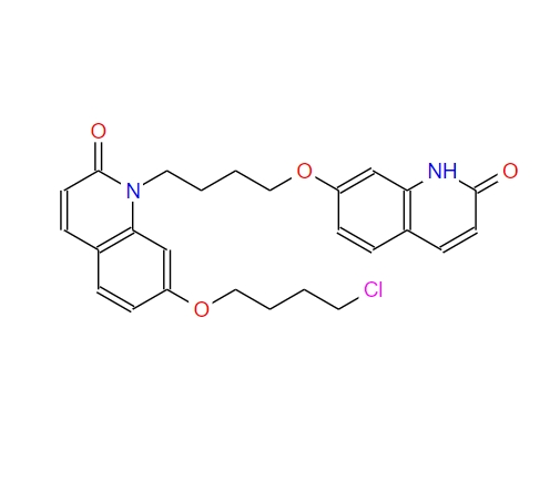 7-(4-chlorobutoxy)-1-{4-[(2-oxo-1,2-dihydroquinolin-7-yl)oxy]butyl}-1,2-dihydroquinolin-2-one