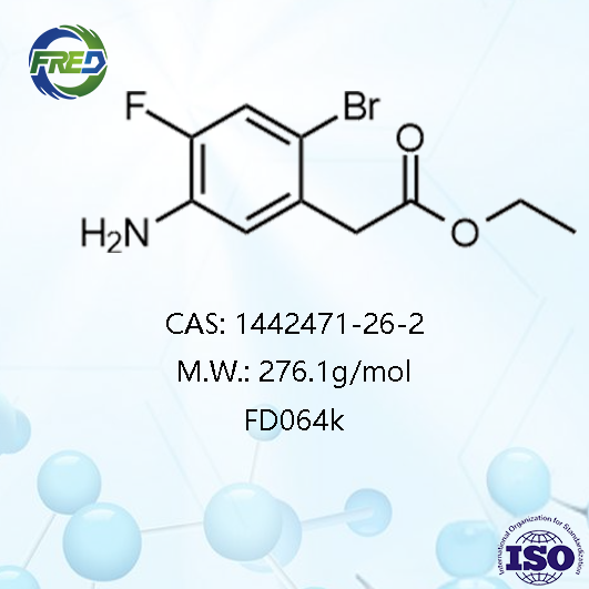 2-溴-4-氟-5-氨基苯乙酸乙酯（1442471-26-2）