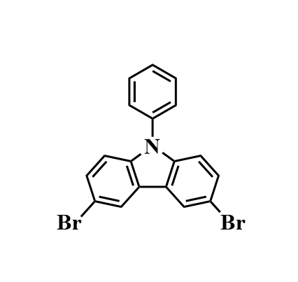3,6-二溴-9-苯基咔唑