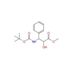 (2R,3S) -N-叔丁氧羰基-3-苯基异丝氨酸甲酯  124605-42-1  Methyl (2R,3S)-3-(te