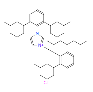 1,3-双(2,6-二(庚烷-4-基)苯基)-1H-咪唑-3-鎓氯化物