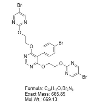 Z2-3,2'-（（（5-（4-溴苯基）嘧啶-4,6-二基）双（氧）双（乙烷-2,1-二基））双（氧）双（氧）双（5-溴嘧啶）