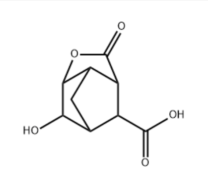 3,5-Methano-2H-cyclopenta[b]furan-7-carboxylic acid, hexahydro-6-hydroxy-2-oxo-