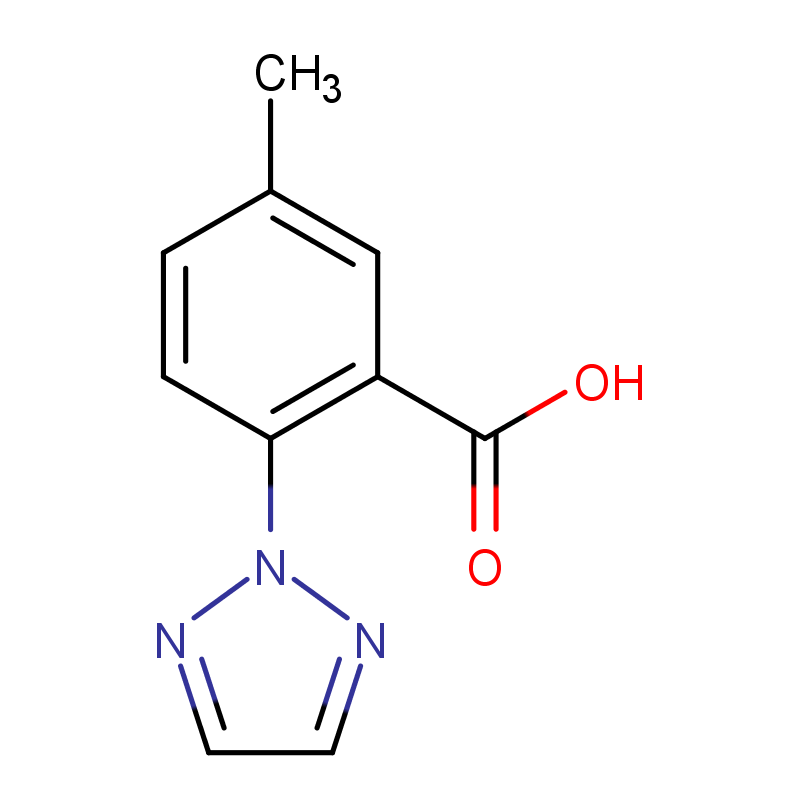 5-甲基-2-(2H-1,2,3-三唑-2-基)苯甲酸