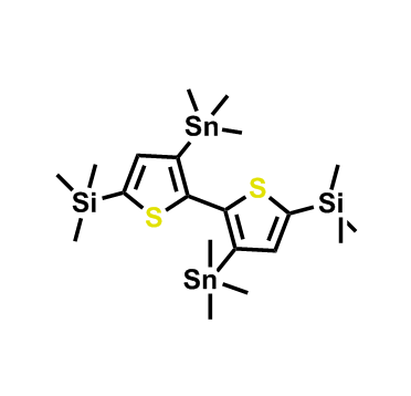 [3,3'-bis(trimethylstannyl)-[2,2'-bithien]-5,5'-diyl]bis(trimethylsilane)