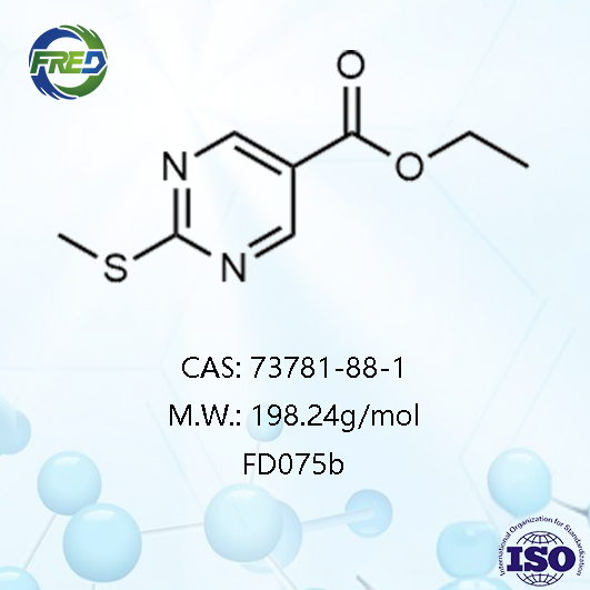 2-(甲硫基)嘧啶-5-甲酸乙酯（73781-88-1）