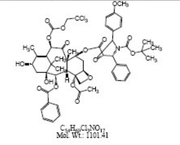 DT-6与10-DAB-Ⅲ的7位缩合产物 （SCS） 10-Troc-7-侧链-10-DAB-Ⅲ