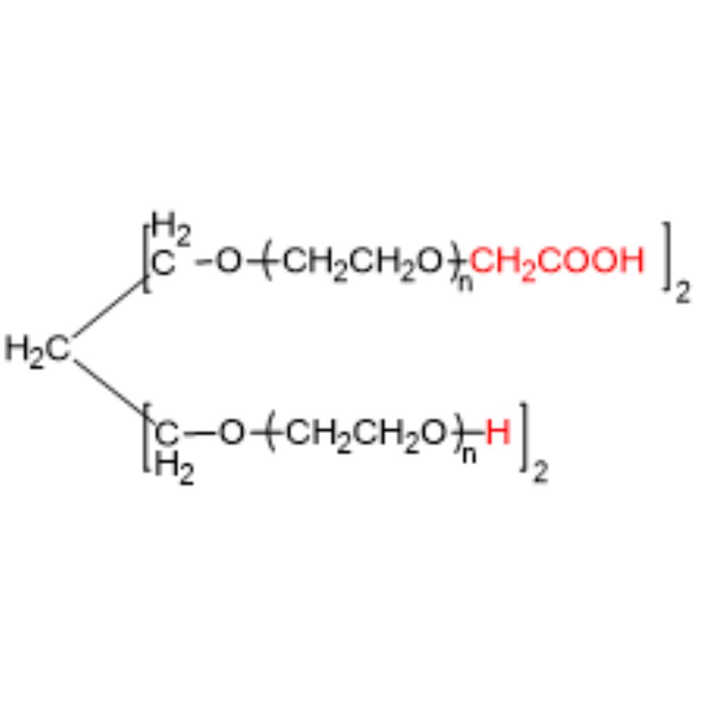 四臂聚乙二醇，两臂羟基两臂乙酸