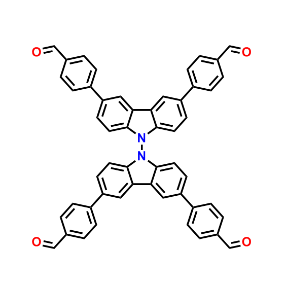 4,4',4'',4'''-([9,9'-联咔唑]-3,3',6,6'-四基)四苯甲醛