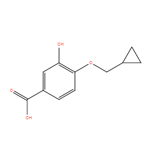 4-（环丙基甲氧基）-3-羟基苯甲酸