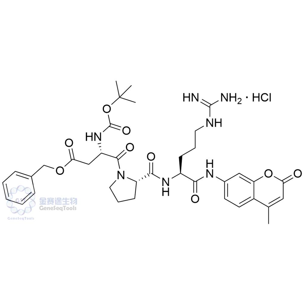 113866-00-5 | Boc-Asp(OBzl)-Pro-Arg-AMC · HCl
