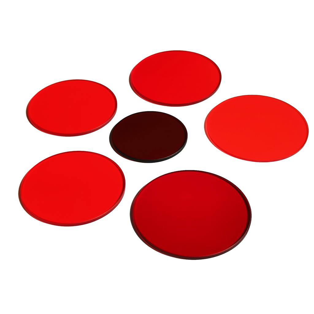 红色光学玻璃HB600 HB610 HB630截止型红色滤光片