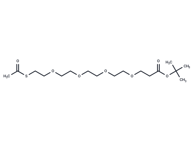 化合物 S-acetyl-PEG4-Boc|T16824|TargetMol