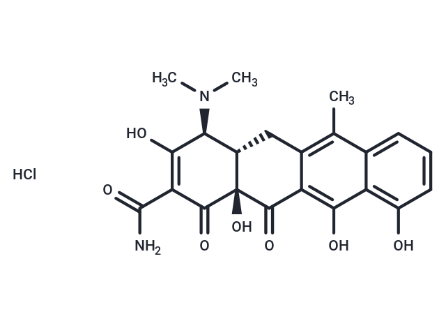 化合物 Anhydrotetracycline hydrochloride|T21508|TargetMol