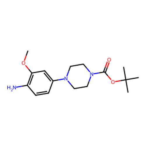 叔丁基 4-(4-氨基-3-甲氧基苯基)哌嗪-1-羧酸盐