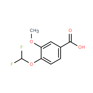 4-(二氟甲氧基)-3-甲氧基苯甲酸 