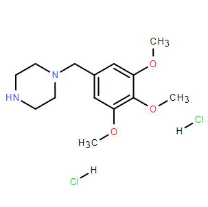 1-(3,4,5-三甲氧基苄基)哌嗪二盐酸盐