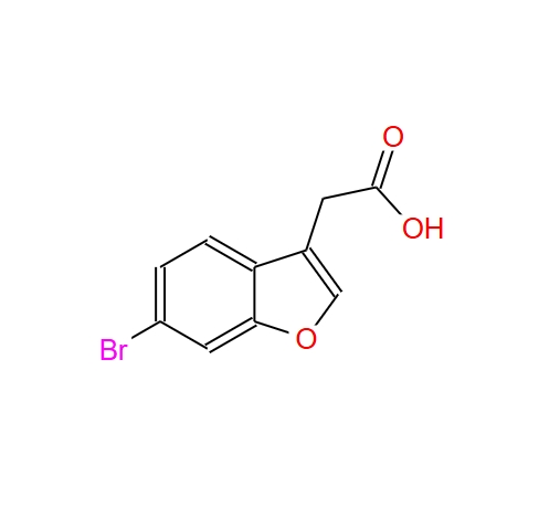 2-(6-溴苯并呋喃-3-基)乙酸