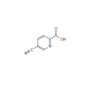 5-氰基吡啶-2-羧酸  53234-55-2  5-Cyanopyridine-2-ca