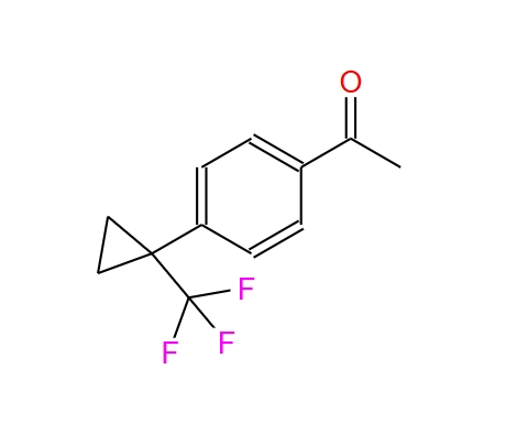 1-(4-(1-(Trifluoromethyl)cyclopropyl)phenyl)ethan-1-one