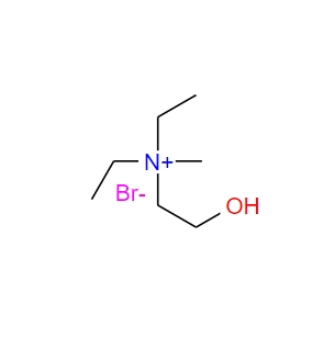N,N-二乙基-2-羟基-N-甲基乙铵溴化物