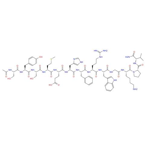 促黑素细胞激素，美拉诺坦，581-05-5，a-MSH