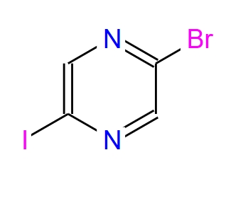 2-溴-5-碘吡嗪